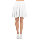 White Skater Skirt - Wear Freedom Wear