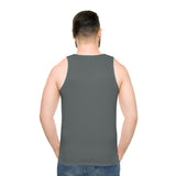 Golden Queen (Dark Grey) Unisex Tank Top (AOP)