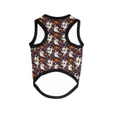 Ghost and Pumpkins All Over Print Pet Tank Top