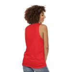 Purple Queen (Red) Unisex Tank Top (AOP)