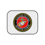 Marine Corps (White) Car Mats (Set of 4)