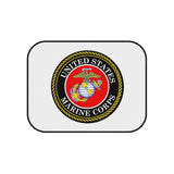 Marine Corps (White) Car Mats (Set of 4)