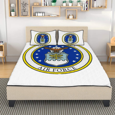 Air Force Polyester Quilt Bed Sets