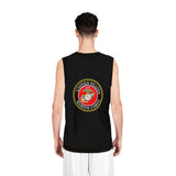 Marine Corps Black Basketball Jersey