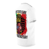 Freedom Wear Juneteenth Day of Freedom Unisex AOP Cut & Sew Tee