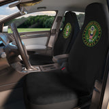 Army (Black) Polyester Car Seat Covers