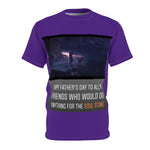 Soul Stone Purple Father's Day Unisex AOP Cut & Sew Tee