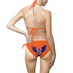 Freedom Wear Women's Orange Bikini Swimsuit