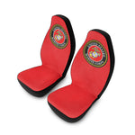 Marine Corps (Red) Polyester Car Seat Covers