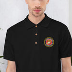 Marine Corps Embroidered Polo Shirt