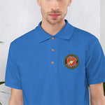 Marine Corps Embroidered Polo Shirt