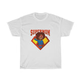 Supermom Logo 9 Unisex Heavy Cotton Tee - Wear Freedom Wear