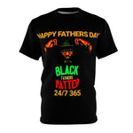 Black Fathers Matter Logo Unisex AOP Cut & Sew Tee