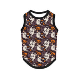 Ghost and Pumpkins All Over Print Pet Tank Top