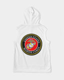 Marine Corps  Men's Premium Heavyweight Sleeveless Hoodie - Wear Freedom Wear