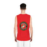 Marine Corps Red Basketball Jersey