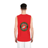 Marine Corps Red Basketball Jersey