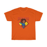 Supermom Logo 9 Unisex Heavy Cotton Tee - Wear Freedom Wear