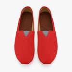 Freedom Red Custom Canvas Toms Shoes