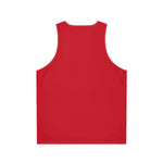 Golden Queen (Dark Red) Unisex Tank Top (AOP)