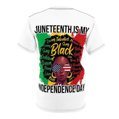 Freedom Wear Juneteenth Day of Freedom Unisex AOP Cut & Sew Tee