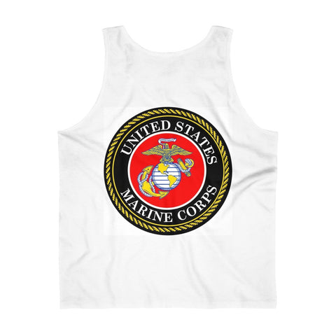 Marine Corps Men's Ultra Cotton Tank Top - Wear Freedom Wear