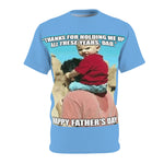 Holding Me Up Father's Day Unisex AOP Cut & Sew Tee