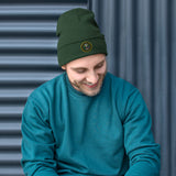 Army Embroidered Beanie - Wear Freedom Wear