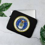 Air Force (Black) Laptop Sleeve