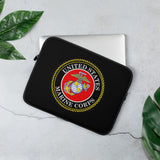 Marine Corps (Black) Laptop Sleeve