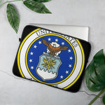 Air Force (Black) Laptop Sleeve