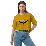 Loose drop shoulder crop top - Wear Freedom Wear