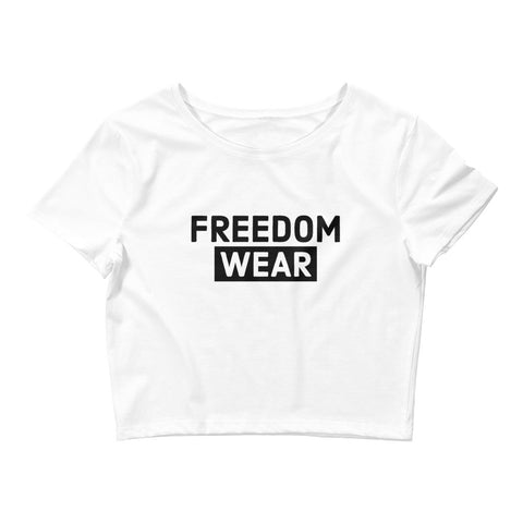 Women’s Crop Tee - Wear Freedom Wear