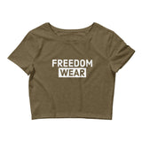 Women’s Crop Tee - Wear Freedom Wear