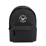 Embroidered Backpack - Wear Freedom Wear