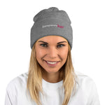 Entrepreneuher Pom-Pom Beanie