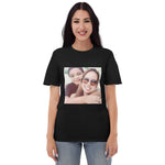 Audrey and Ardrie White Short-Sleeve T-Shirt