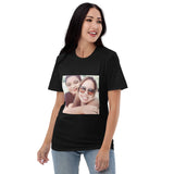 Audrey and Ardrie White Short-Sleeve T-Shirt