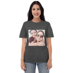 Audrey and Ardrie White Short-Sleeve T-Shirt