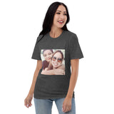 Audrey and Ardrie White Short-Sleeve T-Shirt