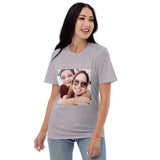 Audrey and Ardrie White Short-Sleeve T-Shirt