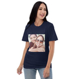 Audrey and Ardrie White Short-Sleeve T-Shirt