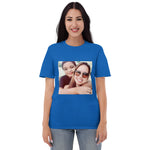 Audrey and Ardrie White Short-Sleeve T-Shirt