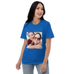 Audrey and Ardrie White Short-Sleeve T-Shirt