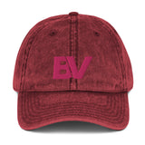 BV Support Cancer Research Vintage Cotton Twill Cap - Wear Freedom Wear