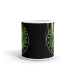 Army Black glossy mug