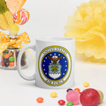 Air Force White glossy mug