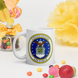 Air Force White glossy mug