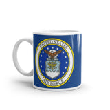 Air Force Blue glossy mug