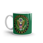 Army Green glossy mug